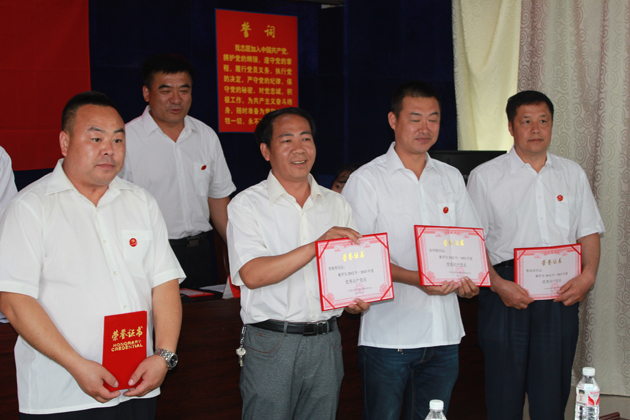 龙达公司党委优秀党员表彰